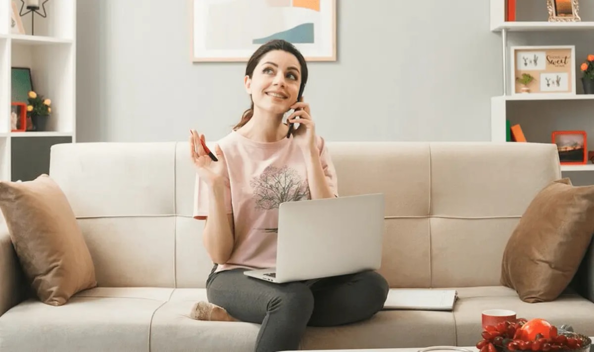 Customer comparing quotes to save money